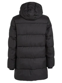 Calvin Klein menswear Miesten Toppatakki, LONG HOODED QUILT PUFFER Musta