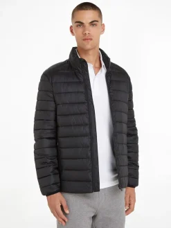 Calvin Klein Menswear Miesten Untuvatakki, RECYCLED SIDE LOGO JACKET NOS Musta