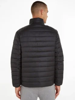 Calvin Klein Menswear Miesten Untuvatakki, RECYCLED SIDE LOGO JACKET NOS Musta