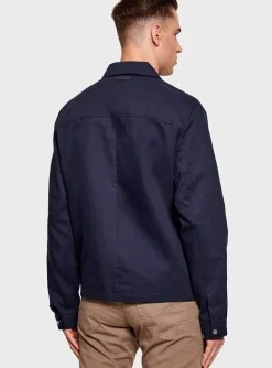 Calvin Klein Menswear miesten takki LS Corron Dobby Blouson Jacket, tummansininen