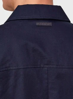 Calvin Klein Menswear miesten takki LS Corron Dobby Blouson Jacket, tummansininen