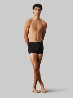 Calvin Klein Miesten Bokserit, TRUNK 3PK Musta