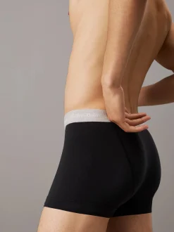Calvin Klein Miesten Bokserit, Trunk 3-Pack Musta