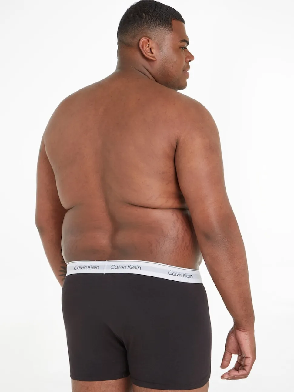 Calvin Klein miesten bokserit, TRUNK 3PK BIG SIZE Musta