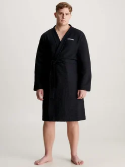 Calvin Klein Miesten Kylpytakki, ROBE Musta