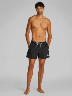 Calvin Klein miesten uimashortsit, MEDIUM DRAWSTRING Musta