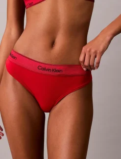 Calvin Klein naisten alushousut CK Thong, punainen