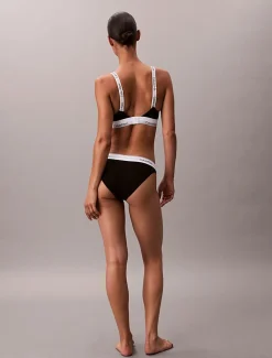 Calvin Klein naisten rintaliivit, LGHTLY LINED BRALETTE Musta