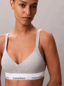 Calvin Klein naisten rintaliivit, LIFT BRALETTE NOS Vaaleanharmaa