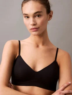 Calvin Klein naisten rintaliivit, GEL WIRE LIGHTLY LINED BRALETTE Musta