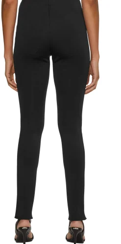Calvin Klein Women Naisten Housut Technical Knit Skinny Leggings Musta