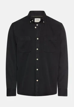 Camel Active miesten kauluspaita Tencel LS Shirt, musta