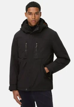 Camel Active miesten takki TECH JACKET LOS, musta