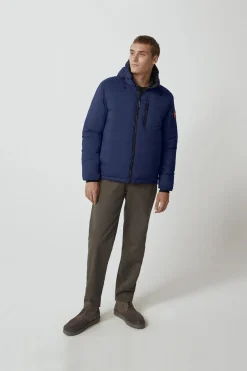 Canada Goose Lodge Hoodie. Tummansininen