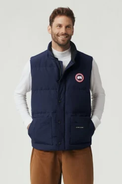 Canada Goose Miesten Liivi, Freestyle Crew Vest Tummansininen