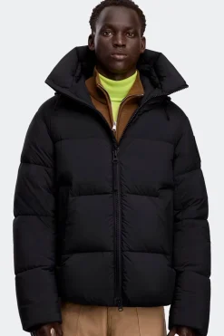 Canada Goose miesten takki CROFTON PUFFER MATTE - BD, musta
