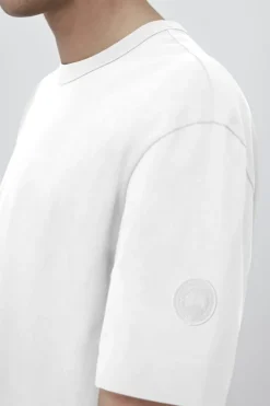 Canada Goose Miesten T-paita, GLADSTONE T-SHIRT Valkoinen