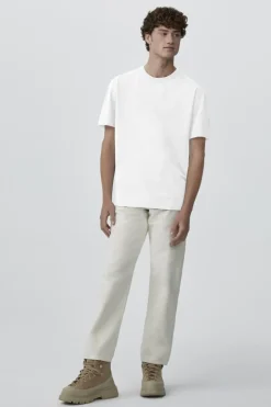 Canada Goose Miesten T-paita, GLADSTONE T-SHIRT Valkoinen