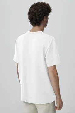 Canada Goose Miesten T-paita, GLADSTONE T-SHIRT Valkoinen