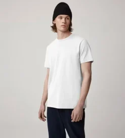 Canada Goose miesten t-paita, EMERSEN T-SHIRT Valkoinen