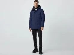 Canada Goose Miesten Untuvatakki, CARSON PARKA Tummansininen