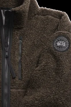 Canada Goose naisten fleecetakki SIMCOE FLEECE JACKET, tummanruskea