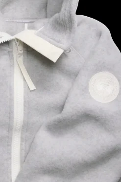 Canada Goose naisten fleecetakki CHILLIWALK FLEECE BOMBER, vaaleanharmaa