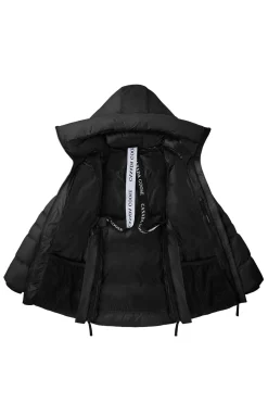 Canada Goose Naisten Lyhyt Untuvatakki Cypress Puffer, Musta