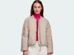 Canada Goose naisten takki Elba Bomber, vaalea beige