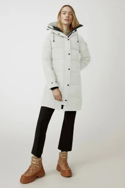 Canada Goose Naisten Untuvatakki SHELBURNE PARKA -RESET Valkoinen