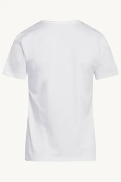 Claire Naisten AIDA T-PAITA SS Valkoinen