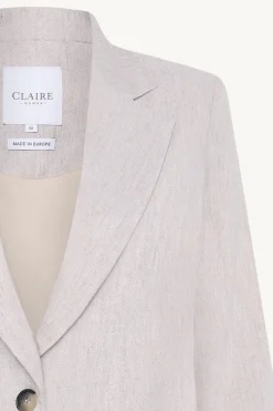 Claire, Naisten Bleiseri, Elora Blazer Hiekka
