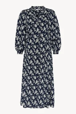 Claire naisten mekko, DAGMARA DRESS Sininen Kuosi