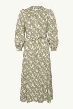 Claire naisten mekko, DAGMARA DRESS Vihreä Kuosi