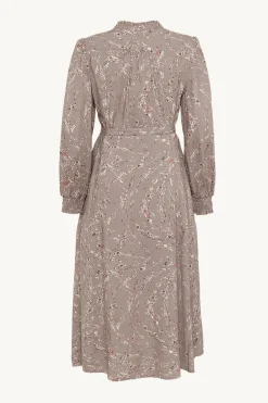 Claire naisten mekko Dagmara, kuosillinen beige