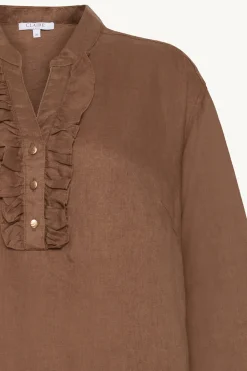 Claire Naisten Mekko, DELHINA DRESS Kameli