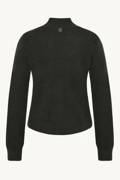 Claire Naisten Neuletakki, CELINE CARDIGAN 100% EASY CARE MERINO Armeijanvihreä