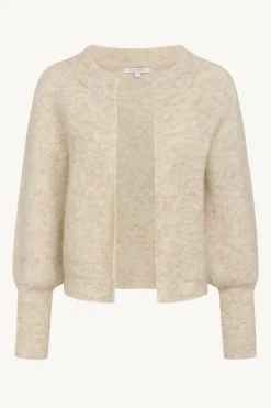 Claire Naisten Neuletakki CHELSEA Vaalea Beige