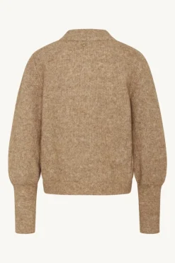 Claire Naisten Neuletakki CHELSEA Vaalea Beige