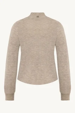 Claire Naisten Neuletakki, CELINE CARDIGAN 100% EASY CARE MERINO Hiekka