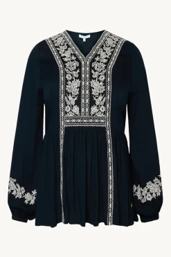 Claire Naisten Paita, RENATHE SHIRT Tummansininen