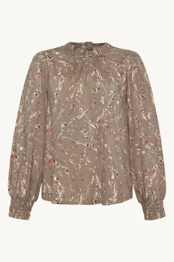 Claire naisten pusero Raquel, kuosillinen beige