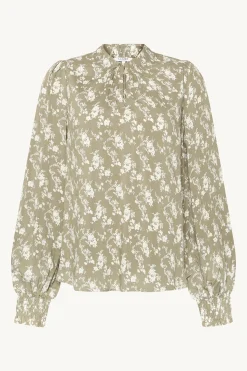 Claire naisten pusero, RAQUEL BLOUSE Vihreä Kuosi