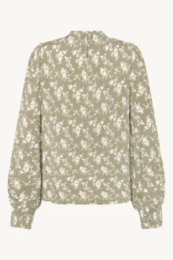 Claire naisten pusero, RAQUEL BLOUSE Vihreä Kuosi