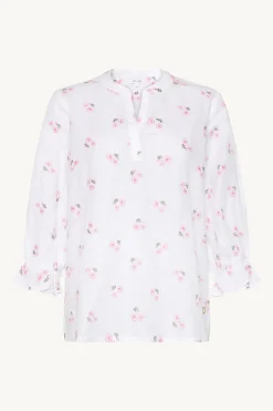 Claire naisten pusero, RIKKELIZA BLOUSE Vaaleanpunainen Kuosi