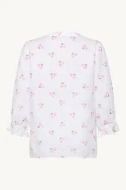 Claire naisten pusero, RIKKELIZA BLOUSE Vaaleanpunainen Kuosi