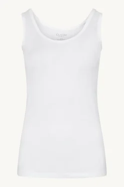 Claire Naisten Toppi CLAIRE TANK TOP Valkoinen
