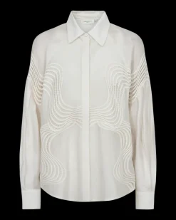 Copenhagen muse naisten paitapusero, MOLLY SHIRT Valkoinen