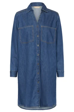 Culture mekko K-CUmola Arpa Dress, Dark Blue Wash