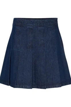 Culture naisten farkkuhame, CUBINK ROSELLE SKIRT Darkblue Wash